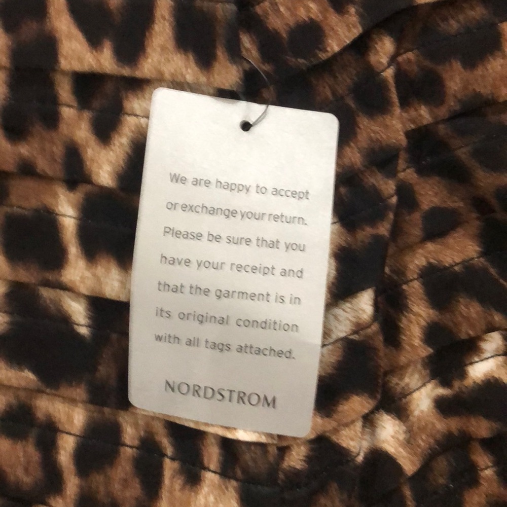 🌹Adrianna Papell Animal Print cocktail dress Sz 8 - Picture 7 of 8